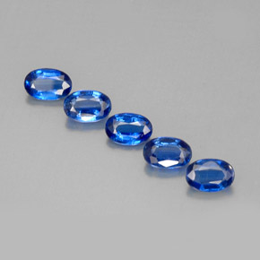 Cianite naturale blu da  ct, taglio ovale, VS