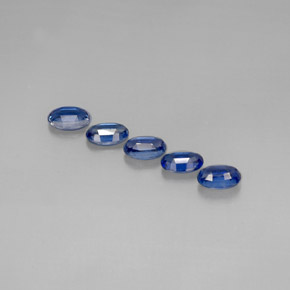 Cianite naturale blu da  ct, taglio ovale, VS