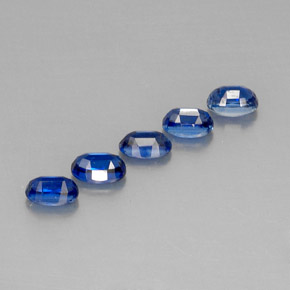 Cianite naturale blu da  ct, taglio ovale, VS