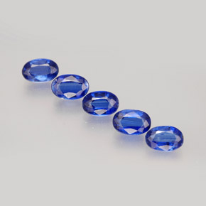 Cianite naturale blu da  ct, taglio ovale, VS