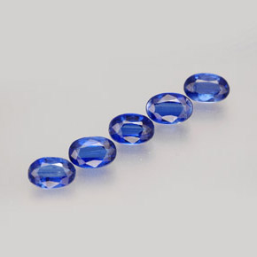 Cianite naturale blu da  ct, taglio ovale, VS