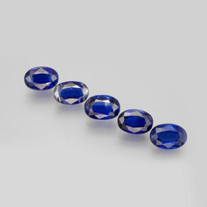 Cianite naturale blu da  ct, taglio ovale, VS