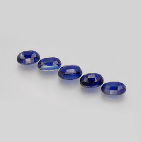 Cianite naturale blu da  ct, taglio ovale, VS