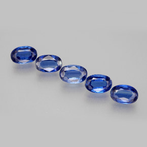 Cianite naturale blu da  ct, taglio ovale, VS