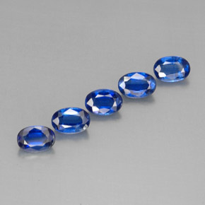 Cianite naturale blu da  ct, taglio ovale, VS