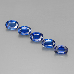 Cianite naturale blu da  ct, taglio ovale, VS