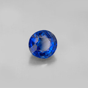 Cianite naturale blu da 2,02 ct, taglio rotondo, VS-SI