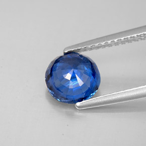 Cianite Blu naturale da 1.54 ct, Taglio rotondo, SI