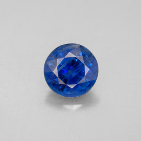 Cianite naturale blu da 1,61 ct, taglio rotondo, SI