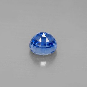 Cianite naturale blu da 1,54 ct, taglio rotondo, VS-SI