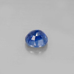 Cianite naturale blu da 1,23 ct, taglio rotondo, VS-SI