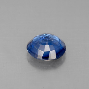 Cianite naturale blu da 1,06 ct, taglio rotondo, VS-SI
