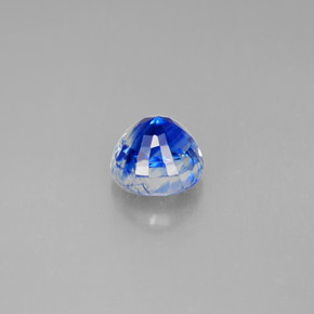 Cianite naturale blu da 1,41 ct, taglio rotondo, VS-SI
