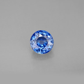 Cianite Blu naturale da 1.13 ct, Taglio rotondo, VS