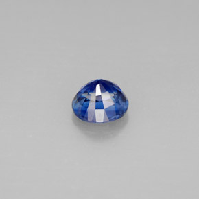 Cianite naturale blu da 1,09 ct, taglio rotondo, VS