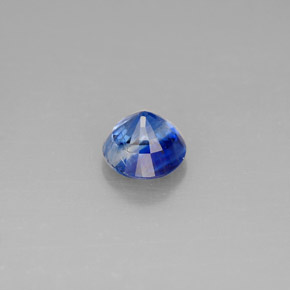 Cianite naturale blu da 1,16 ct, taglio rotondo, VS-SI