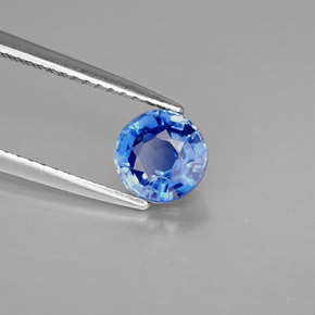 Cianite Blu naturale da 1.20 ct, Taglio rotondo, VS