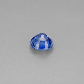 Cianite naturale blu da 0,98 ct, taglio rotondo, VS