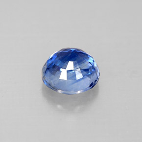 Cianite naturale blu da 1,21 ct, taglio rotondo, VS-SI