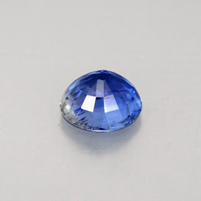 Cianite naturale blu da 1,02 ct, taglio rotondo, VS-SI