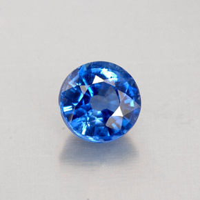 Cianite Blu naturale da 1.09 ct, Taglio rotondo, VS