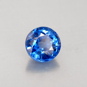 Cianite Blu naturale da 1.09 ct, Taglio rotondo, VS