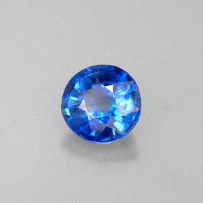 Cianite Blu naturale da 1.04 ct, Taglio rotondo, VS-SI