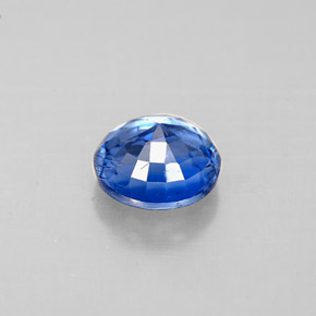 Cianite naturale blu da 1,18 ct, taglio rotondo, VS-SI