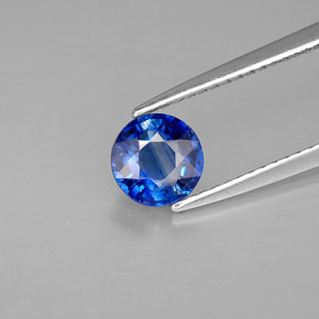 Cianite Blu naturale da 1.01 ct, Taglio rotondo, VS-SI