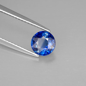 Cianite Blu naturale da 1.01 ct, Taglio rotondo, VS-SI