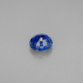 Cianite naturale blu da 1,05 ct, taglio rotondo, VS-SI