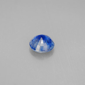 Cianite naturale blu da 1,03 ct, taglio rotondo, VS-SI