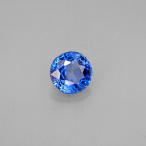 Cianite Blu naturale da 1.11 ct, Taglio rotondo, VS-SI