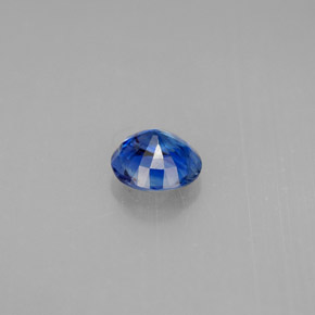 Cianite naturale blu da 0,92 ct, taglio rotondo, VS-SI