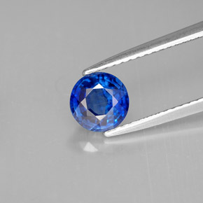 Cianite Blu naturale da 1.07 ct, Taglio rotondo, VS-SI