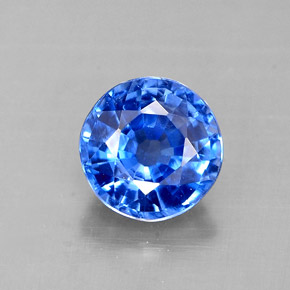 Cianite Blu naturale da 0.97 ct, Taglio rotondo, VS