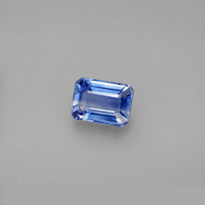 Cianite Blu naturale da 1.28 ct, Taglio smeraldo, VS-SI