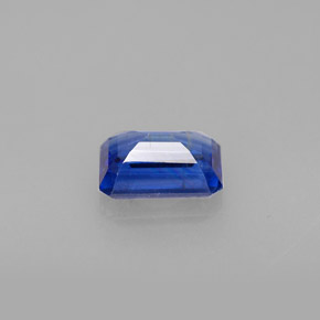 Cianite naturale blu da 1,26 ct, taglio smeraldo, VS-SI