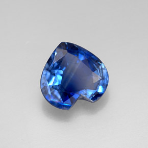 Cianite Blu naturale da 1.75 ct, A forma di cuore, VS-SI