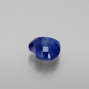 Cianite naturale blu da 1,95 ct, a forma di cuore, SI