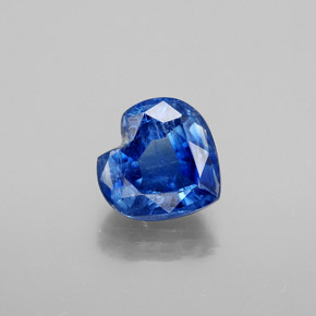 Cianite Blu naturale da 2.18 ct, A forma di cuore, SI-I1