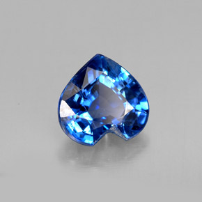 Cianite Blu naturale da 1.90 ct, A forma di cuore, VS-SI