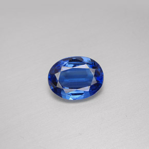 Cianite naturale blu da 2,09 ct, taglio ovale, VS