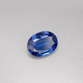 Cianite naturale blu da 2,09 ct, taglio ovale, VS
