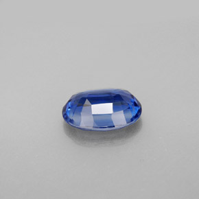 Cianite naturale blu da 2,09 ct, taglio ovale, VS