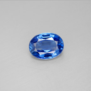 Cianite naturale blu da 2,17 ct, taglio ovale, VS