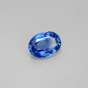 Cianite naturale blu da 2,17 ct, taglio ovale, VS