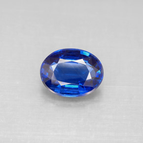 Cianite naturale blu da 2,31 ct, taglio ovale, VS
