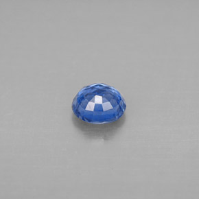 Cianite naturale blu da 0,69 ct, taglio rotondo, SI
