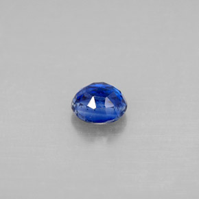 Cianite naturale blu da 0,73 ct, taglio rotondo, SI